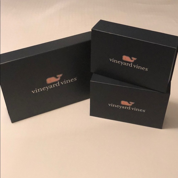 Vineyard Vines Other 3 Vineyard Vines Gift Boxes For Gifting Resale